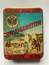Blechdose Nil-Zigaretten, K.K