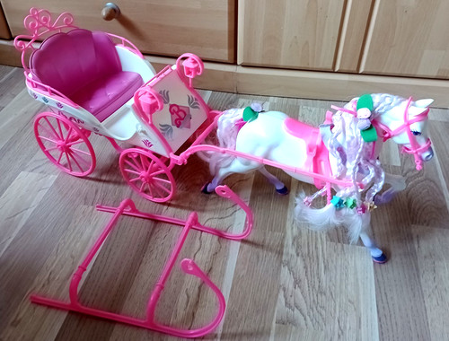 Mattel 1991 barbie - mattel, traumpferd