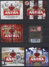 Bieretiketten - ASTRA und MoPo Geburtstagsetiketten alle ungebraucht, komplett
