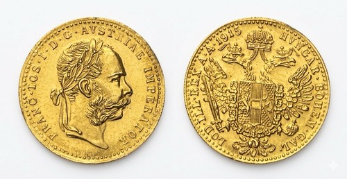 Austria ducado oro 1915 - 1,