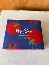 Happy Socks Cherry Gift Box Set ( 2 Paar Socken) Gr.  41 - 46 Nichtraucher