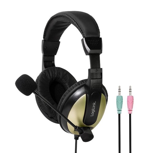 Stereo headset 5mm klinke - headset, 3,5mm