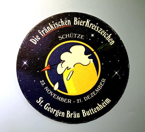 Bierdeckel georgen bräu - bierdeckel, st.georgen