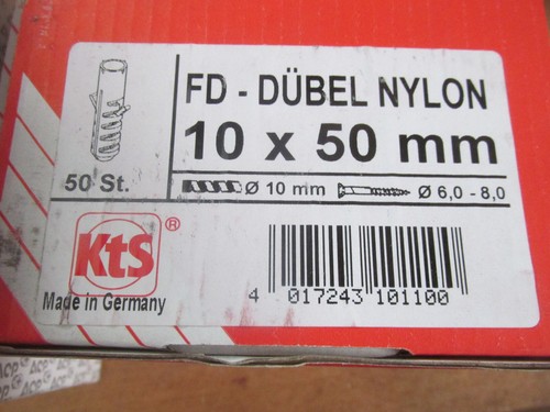 Packung 10x50mm dübel mega - 10x50mm,