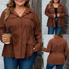 Cord Jacke Damen Kordelzug