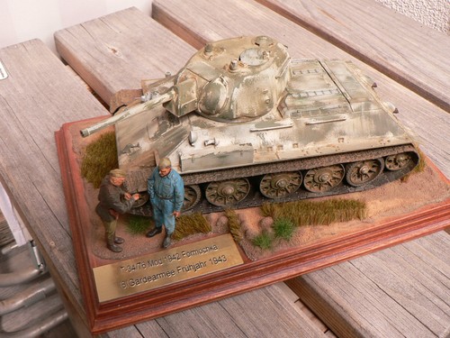 Diorama eines 34 - 1:35, t