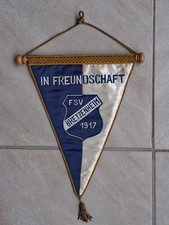 Alter gestickter Wimpel vom FSV Bretzenheim 1917 (Rheinland-Pfalz)