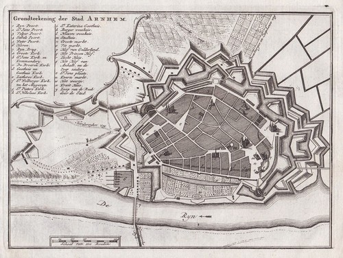 Arnhem plan nederland - arnhem,