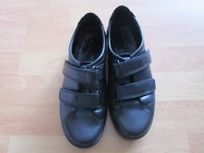 Damen Ledersneaker Gr. 39 schwarz Eco Soft