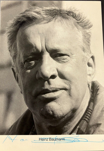 Autogramm heinz baumann - heinz, (2023