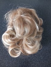 Haarteil, Blond Gesträhnt KLAMMER,  LOCKEN  TOP!