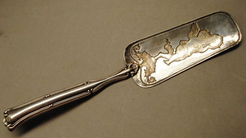 Jugendstil kuchenspatel - jugendstil,