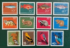 Lot 028, Briefmarken, Bund, postfrisch, Wohlfahrtsmarken, 3 komplette Sätze