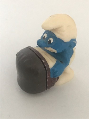 Schokokuss schlumpf hälfte - schokokuss, m.