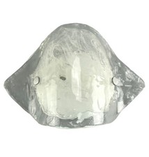 60er 70er Jahre Lampe Leuchte Wandlampe Kalmar Franken Carlo Nason Ice Glas 60s