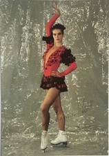 Kati Witt signiert Olympia Karte Original Unterschrift Signatur Autogramm Signed