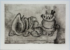 Rolf Zander/ Radierung /