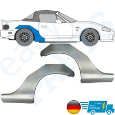 Für Mazda MX-5 NB 1998-2005 Hinten Kotflügel Radlauf Reparaturblech / Paar