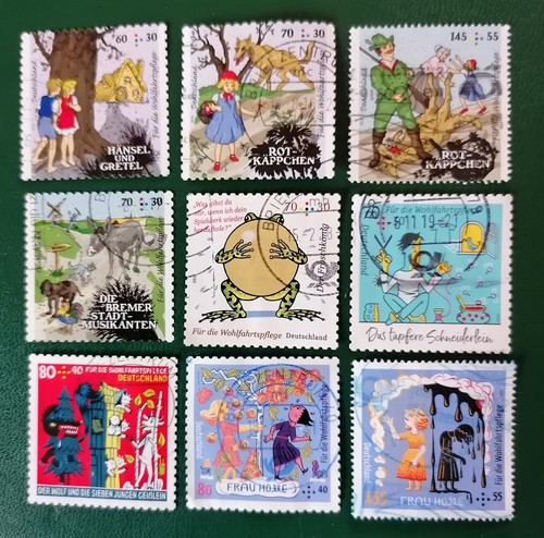 Bund brd wohlfahrtsmarken - bund, 9