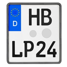 Motorrad Kennzeichenhalter