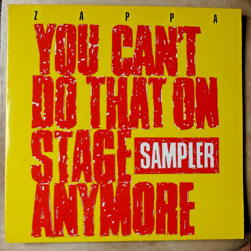 Frank zappa you can - zappa, can't