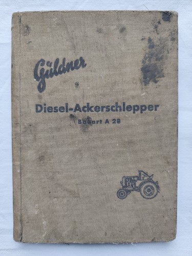 Güldner diesel schlepper a28 - diesel,