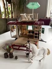 Schleich Pferde Wohnwagen