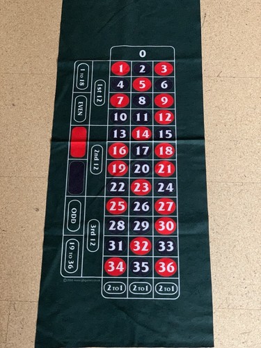 Roulette tuch spieltuch - roulette,