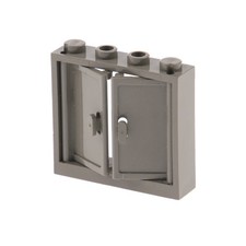 1x Lego Fenster Rahmen 1x4x3