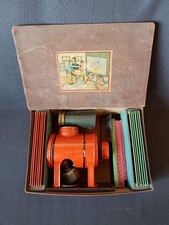 Antik Laterna Magica  rot u