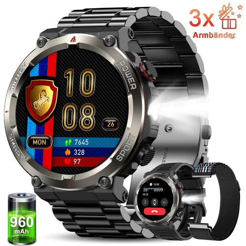 Militär smartwatch herren - militär,