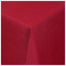 Tischdecke Leinen Optik mit
