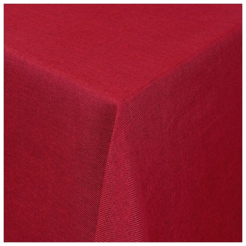 Tischdecke leinen optik mit - tischdecke,