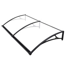 Outdoor geschwungenes Fenster