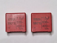 2x Kondensator WIMA MKP10 1,0µF 400/630V, Neu