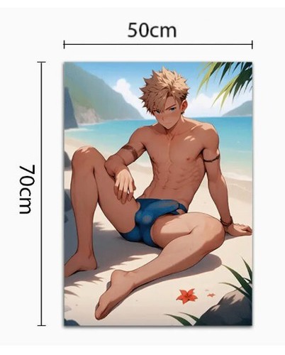 Sexy manga gay poster art - sexy,