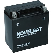 NOVELBAT YTX20CH-BS Motorradbatterie 12V HONDA XL 1000 V VARADERO SD02 SD04