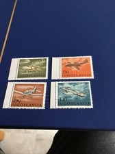 Jugoslavija , Flugzeuge 1978 **.    Bl. 