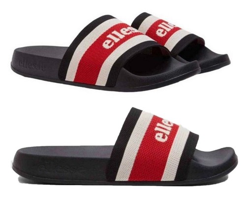 Ellesse sliders schwarz rot - sliders, schwarz/rot