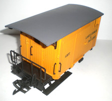 LGB Toy Train gedeckter Güterwagen, gelb, Spur G