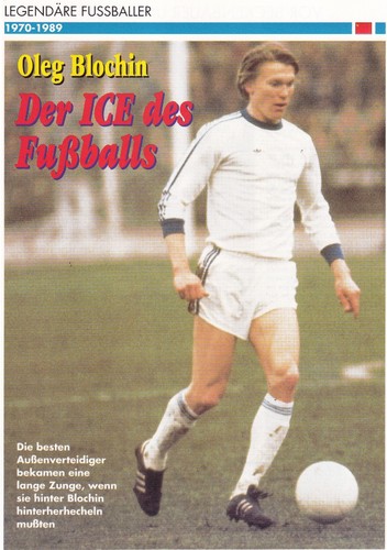 Oleg blochin sammlerkarte - oleg,
