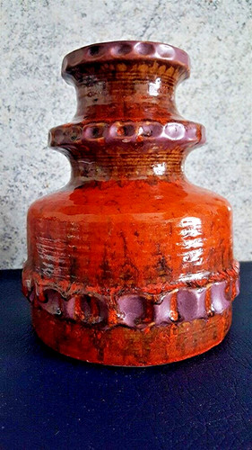Ausdrucksstarke keramik vase - keramik, @