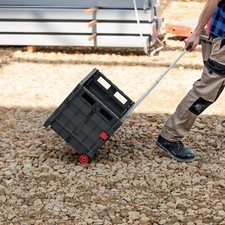 Klappbar Wagen Cart Rollwagen Werkstattwagen Rädern 37x37x100