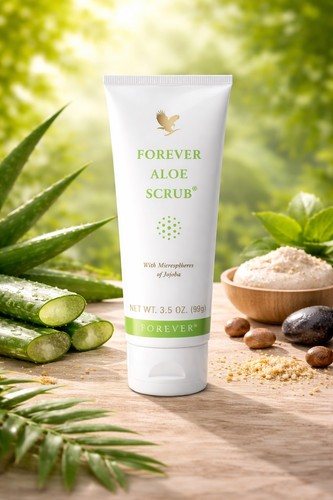 Forever aloe scrub - forever, mit