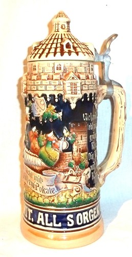 Steinzeug king bierkrug mit - bierkrug,