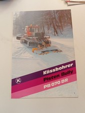 Original Prospekt Kässbohrer Pisten Bully Pistenbully PB 070 DR N4