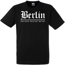 Berlin -  Meine Heimat meine Liebe mein Stolz Ossi Ostdeutschland T-Shirt Shirt