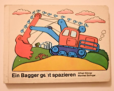 DDR Pappbuch - Ein Bagger geht