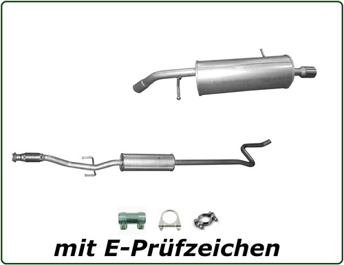 Auspuff set citroen - set, +