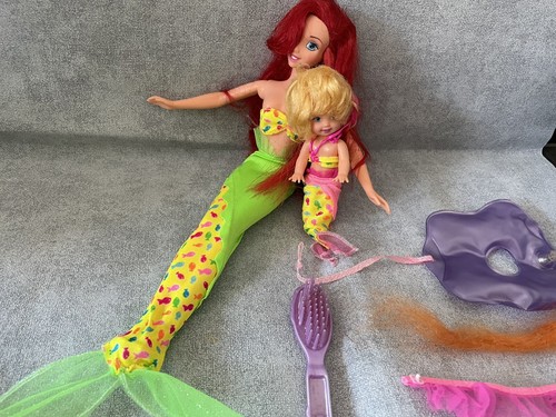 Mattel barbie mermaid shelly - :,